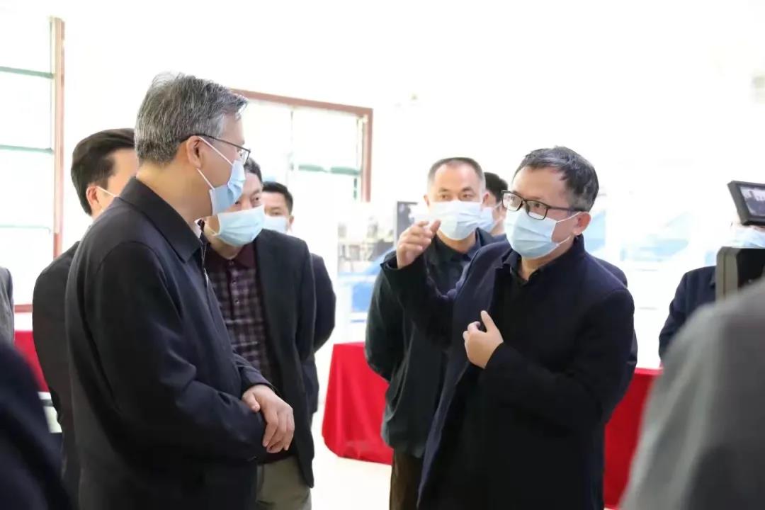 湖南省委常委、政法委書記李殿勛一行蒞臨千盟智能考察